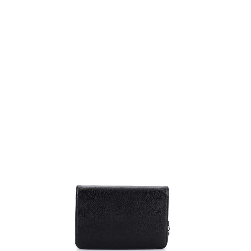 Chanel Sevruga Wallet On Chain Caviar #259192C25B - Picture 3 of 8